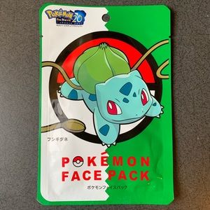 Bulbasaur Pokémon Face Mask